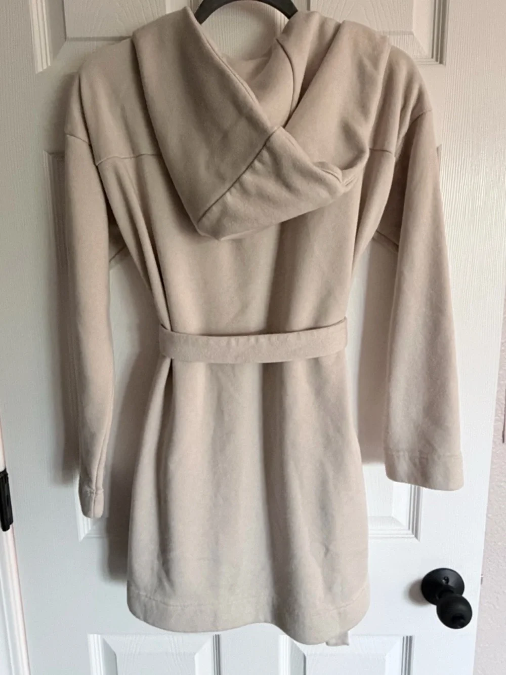 Z Supply Cream Hooded Fleece Wrap - Picture 2 of 6